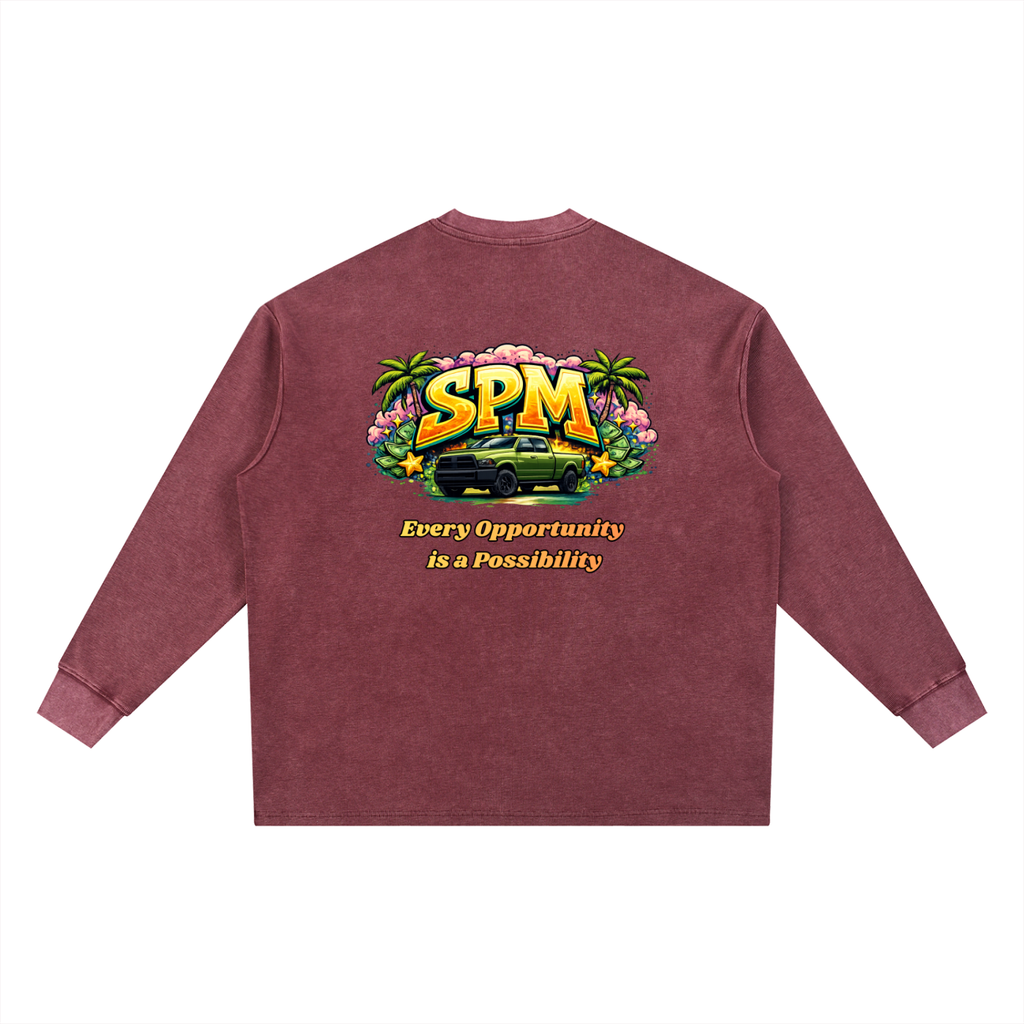 SPM Waffle Oversized T-Shirt