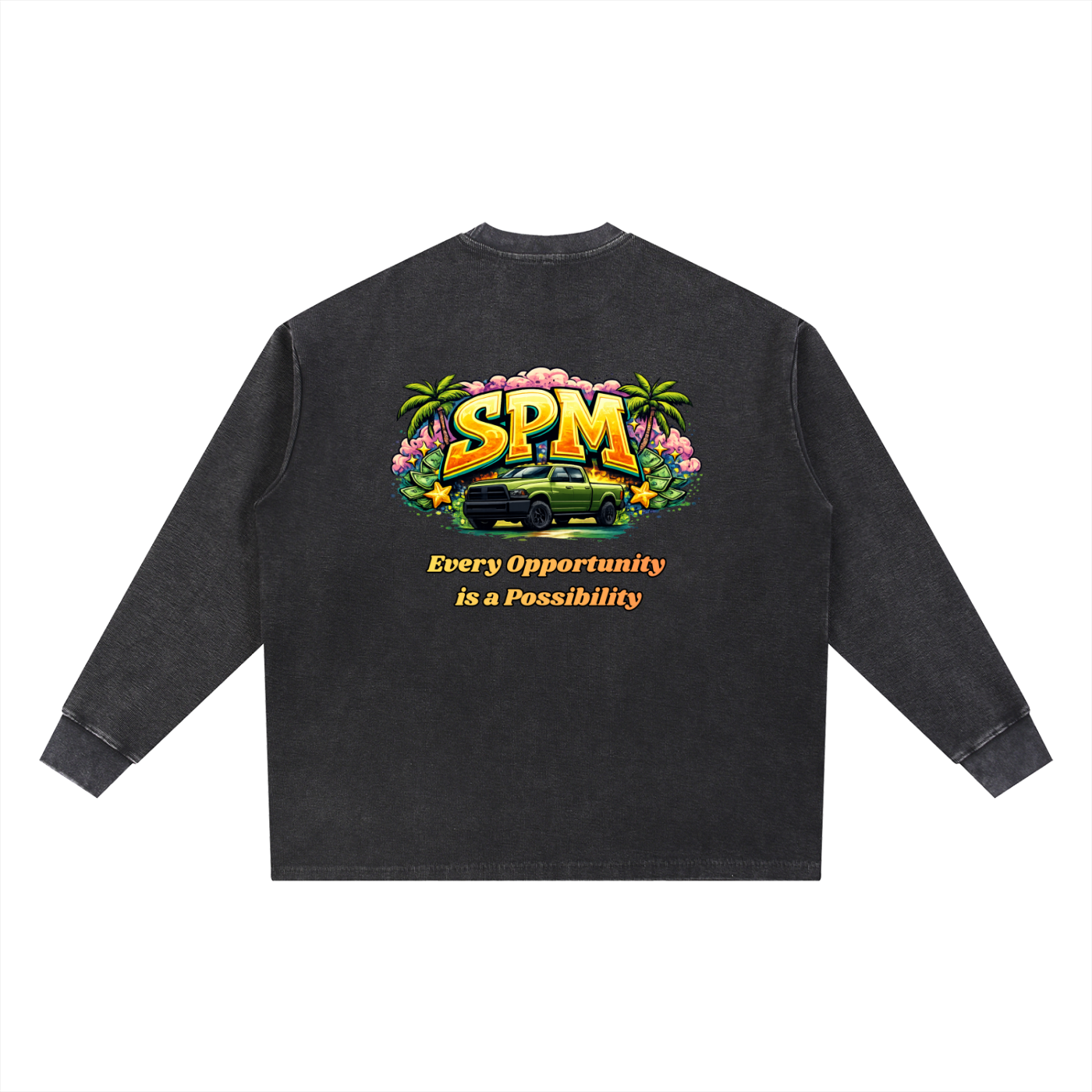 SPM Waffle Oversized T-Shirt