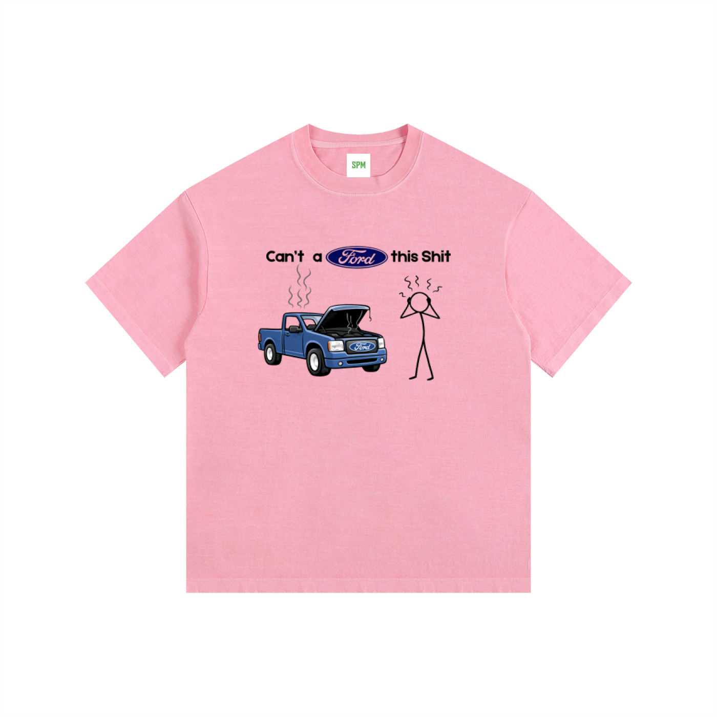 Vintage Washed Oversized Cotton T-Shirt