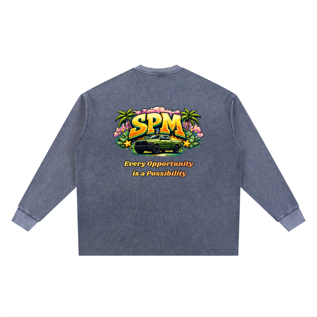SPM Waffle Oversized T-Shirt