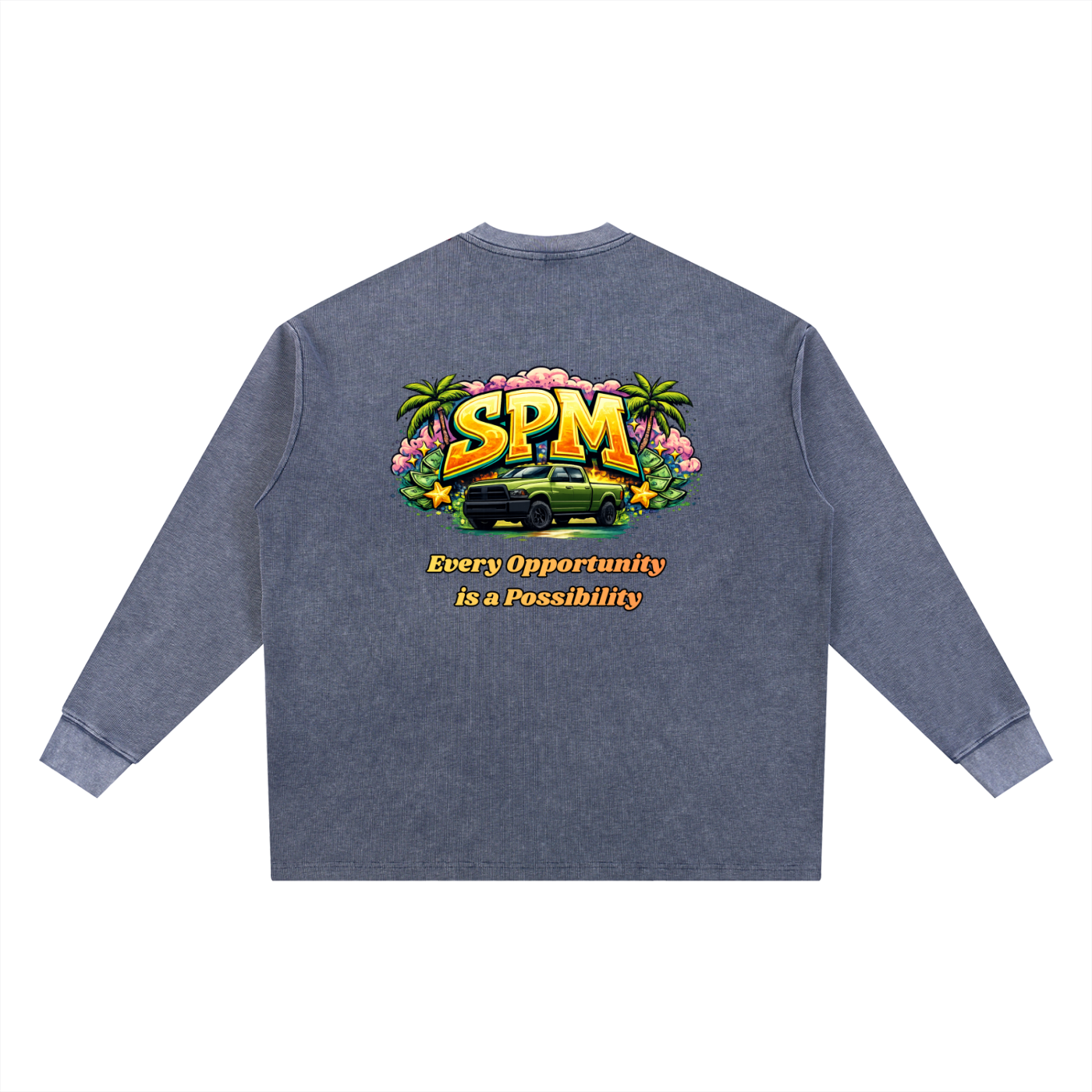 SPM Waffle Oversized T-Shirt