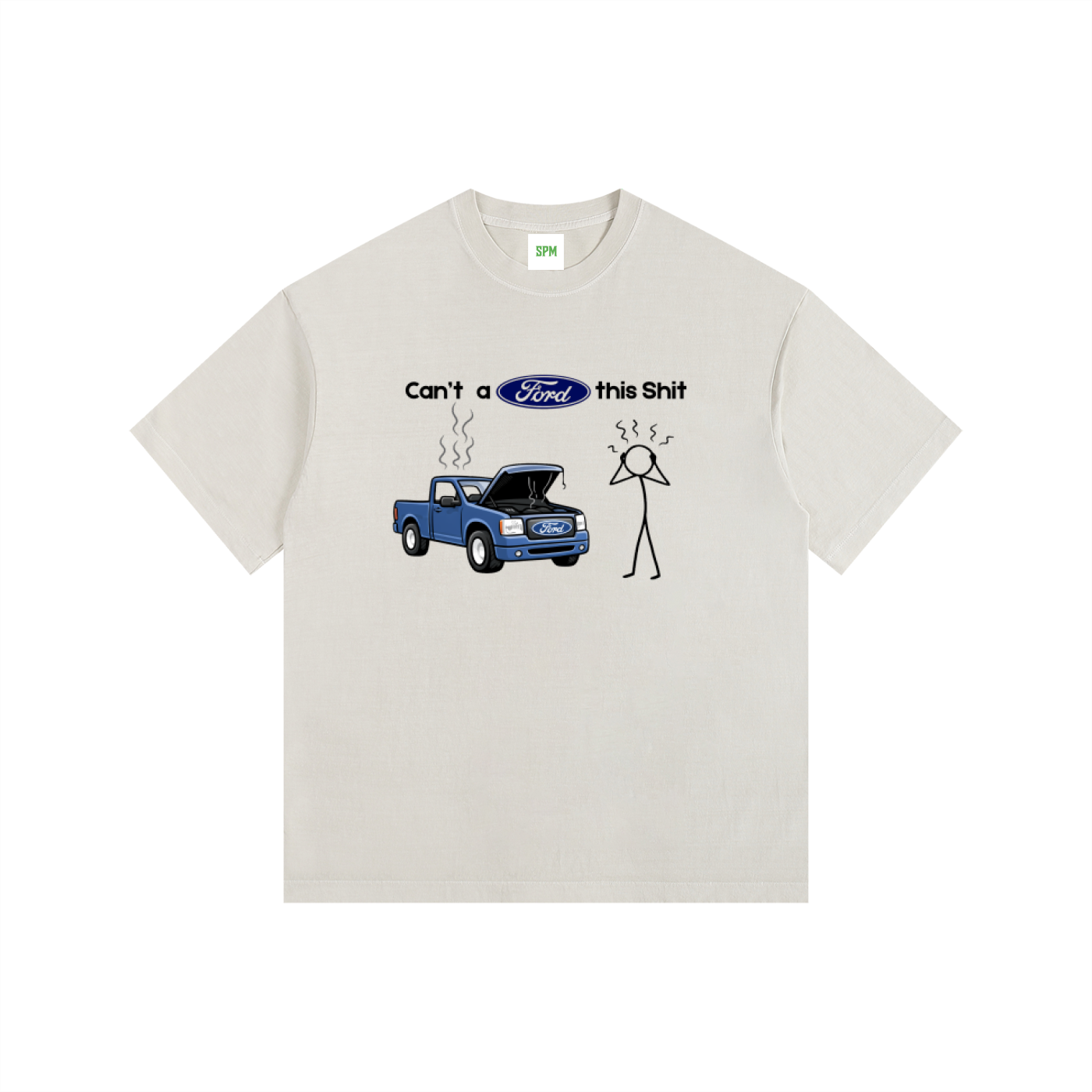 Vintage Washed Oversized Cotton T-Shirt